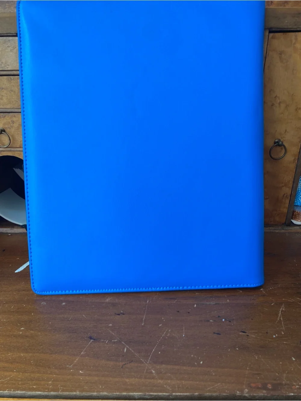Disney Blue Notebook Folder with Yellow Legal Pad